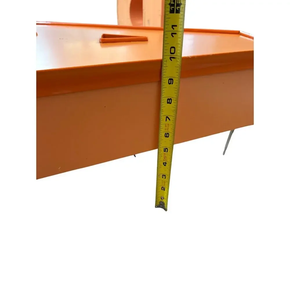 Commercial Channel Letter A Storefront Sign 22” SSC Lighted Orange salvaged